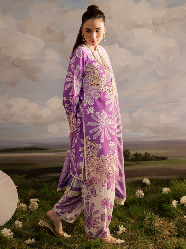 Mahnur | Kaia Slub Linen 25 | K - 10 | 3 PC LINEN - Pakistani Designer Dress - by Mahnur - Type : Ladies Clothes - 100% Original at Saira Sultan