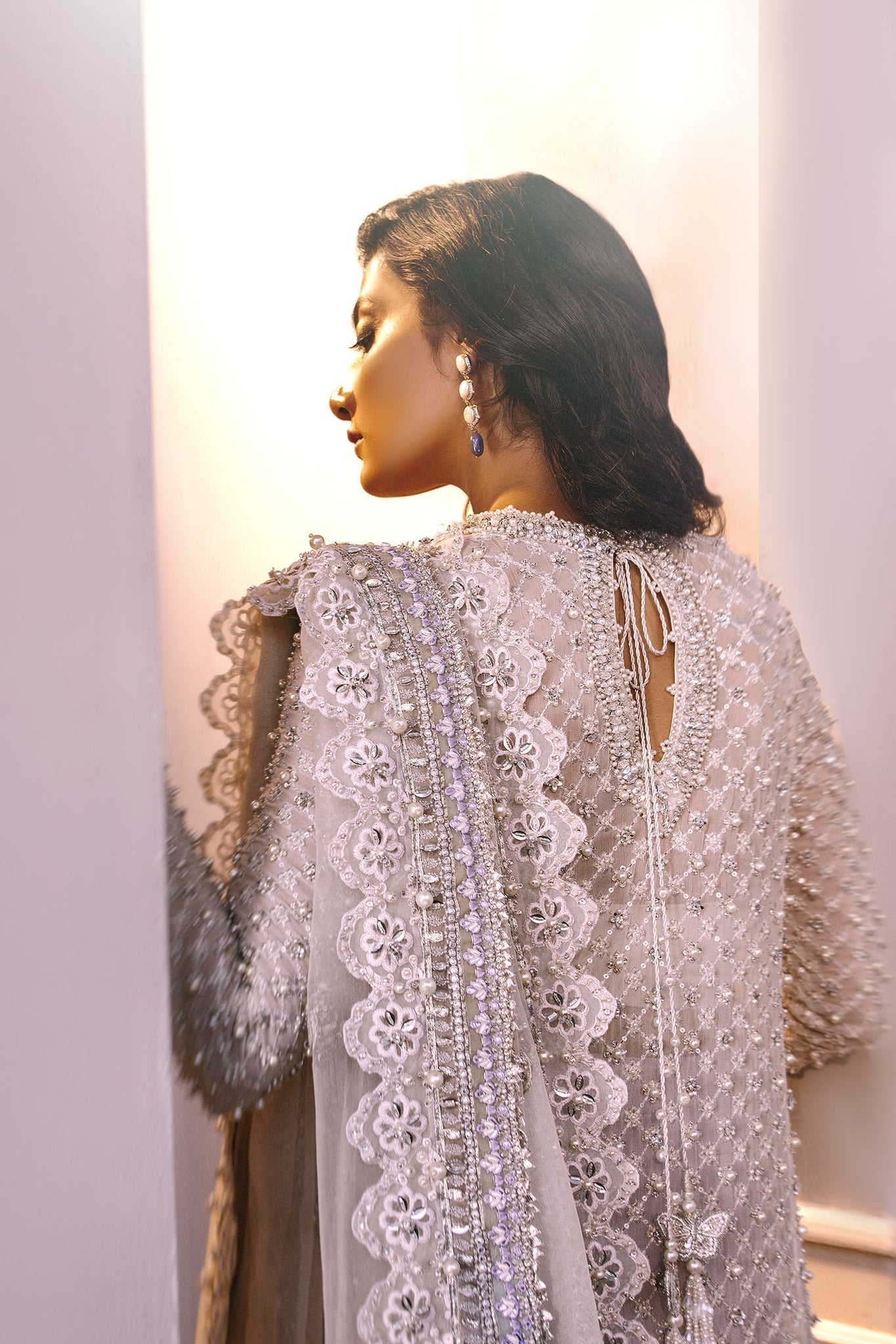 Elan | Demi Couture Onirique | PERLE D‰LICATE (EP-20181) - Pakistani Designer Dress - by Elan | Type: Formal - 100% Original at Saira Sultan