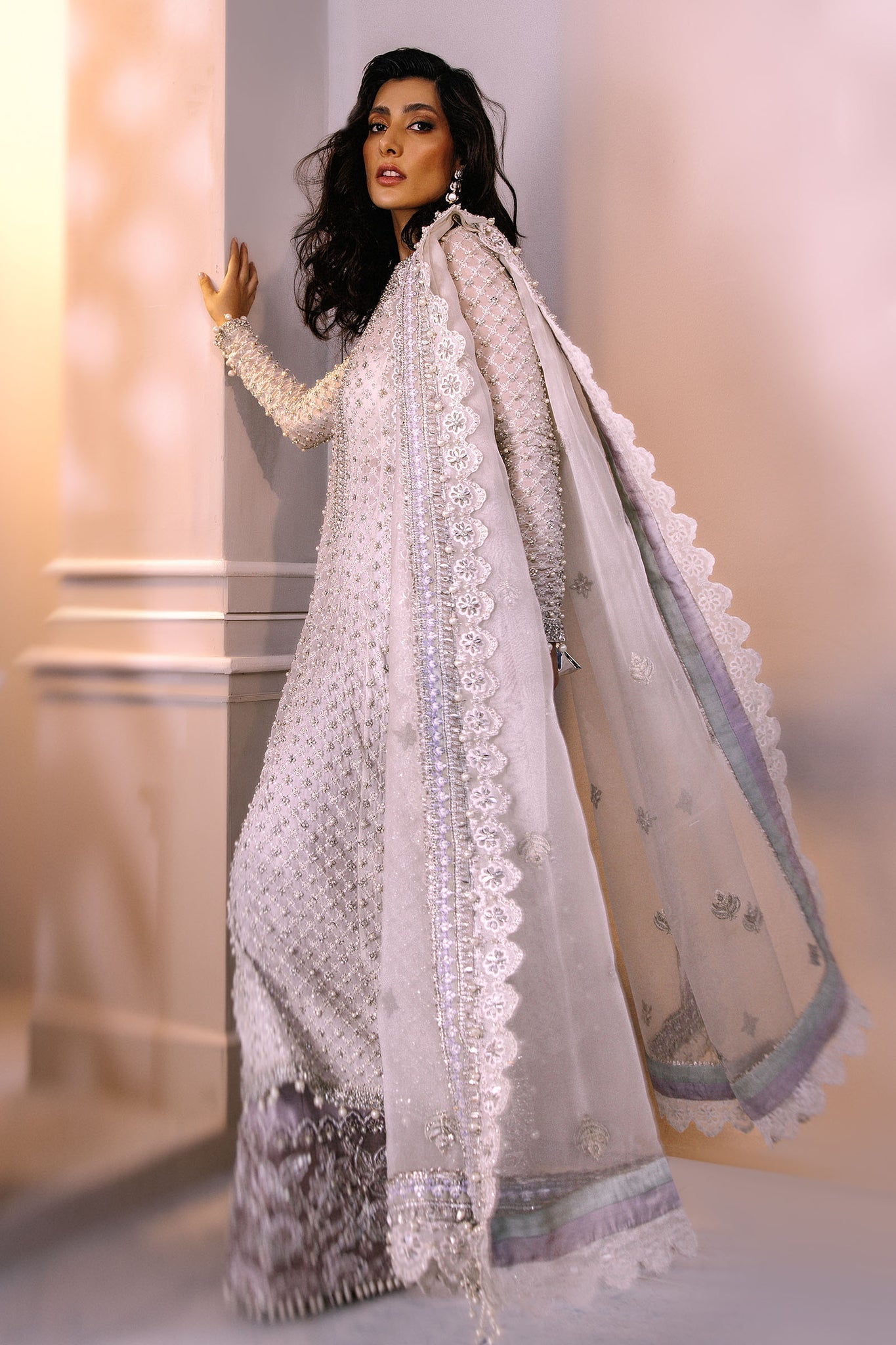 Elan | Demi Couture Onirique | PERLE D‰LICATE (EP-20181) - Pakistani Designer Dress - by Elan | Type: Formal - 100% Original at Saira Sultan