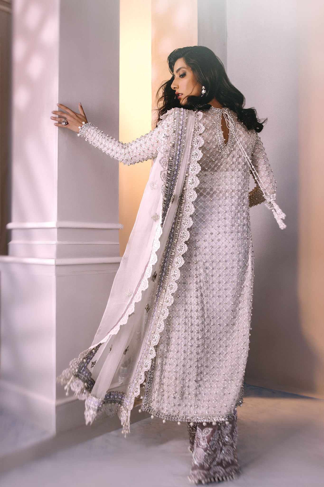 Elan | Demi Couture Onirique | PERLE D‰LICATE (EP-20181) - Pakistani Designer Dress - by Elan | Type: Formal - 100% Original at Saira Sultan