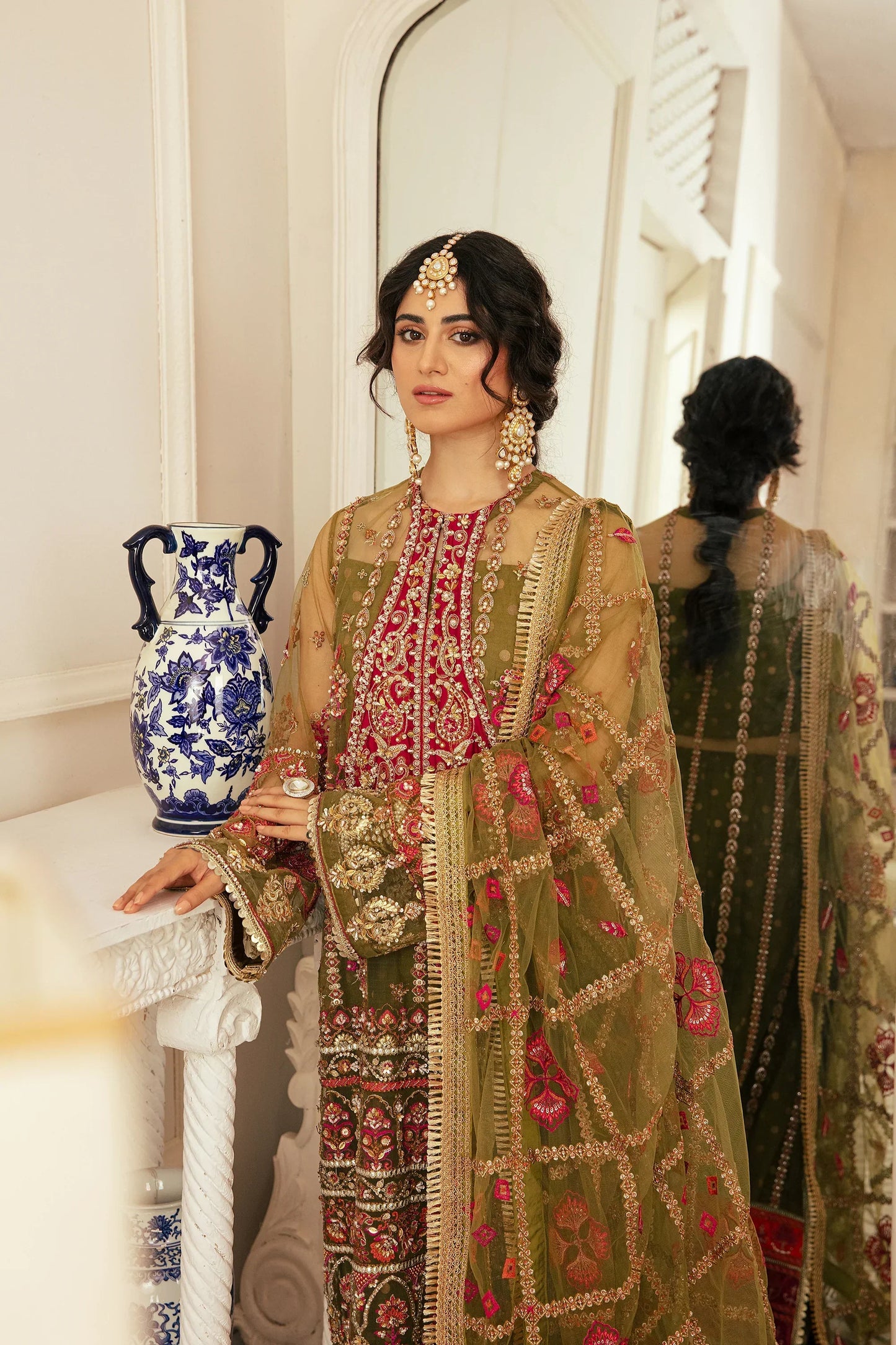 Ezra | Wedding Collection | Naaz - Pakistani Designer Dress - by Ezra | Type: Bridal - 100% Original at Saira Sultan