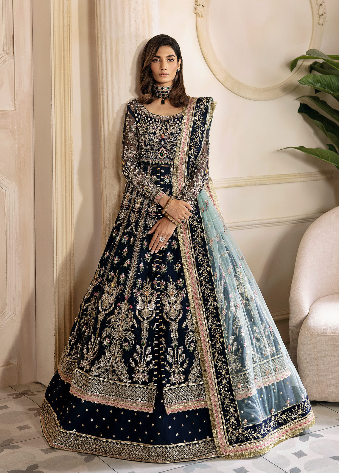 Gulaal | Wedding Formals | Shehnaz GL-WS-23V1-41 - Pakistani Designer Dress - by Gulaal | Type: Bridal - 100% Original at Saira Sultan