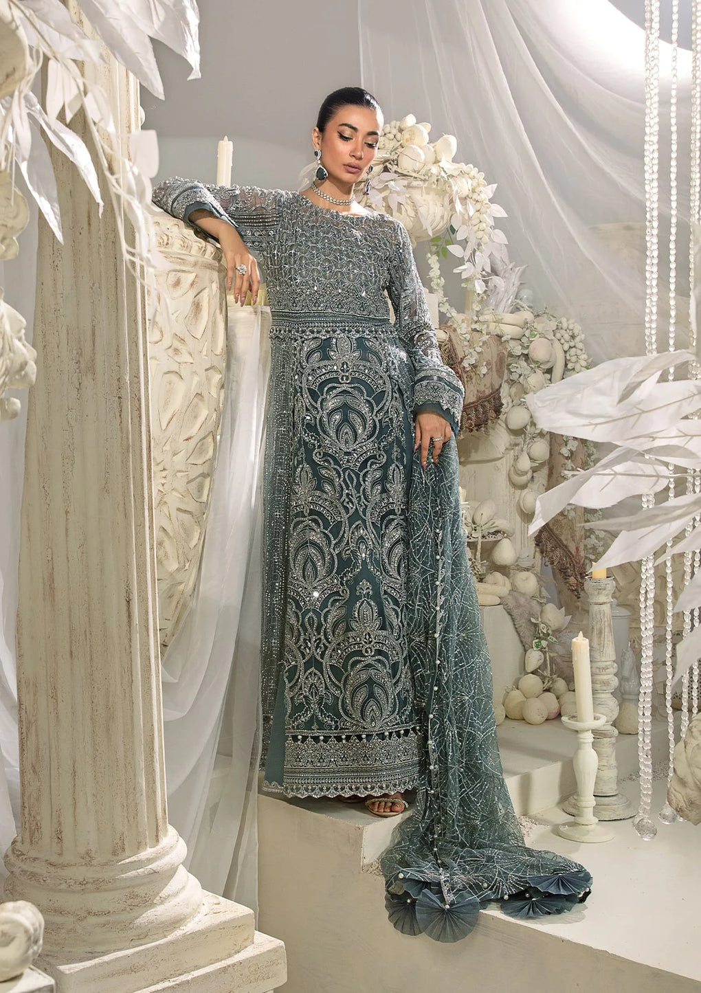 Elaf Premium | Evara Formals 24 | EFE-08 NIRVANA - Pakistani Designer Dress - by Elaf Premium | Type: The Formal Exhibit - 100% Original at Saira Sultan