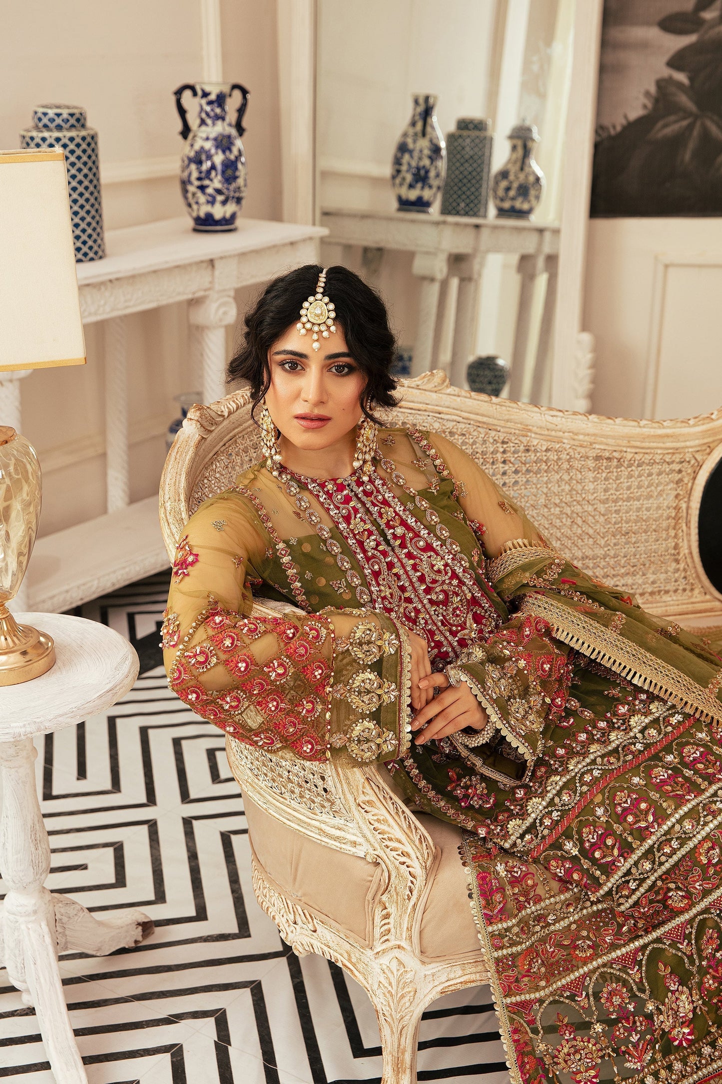 Ezra | Wedding Collection | Naaz - Pakistani Designer Dress - by Ezra | Type: Bridal - 100% Original at Saira Sultan
