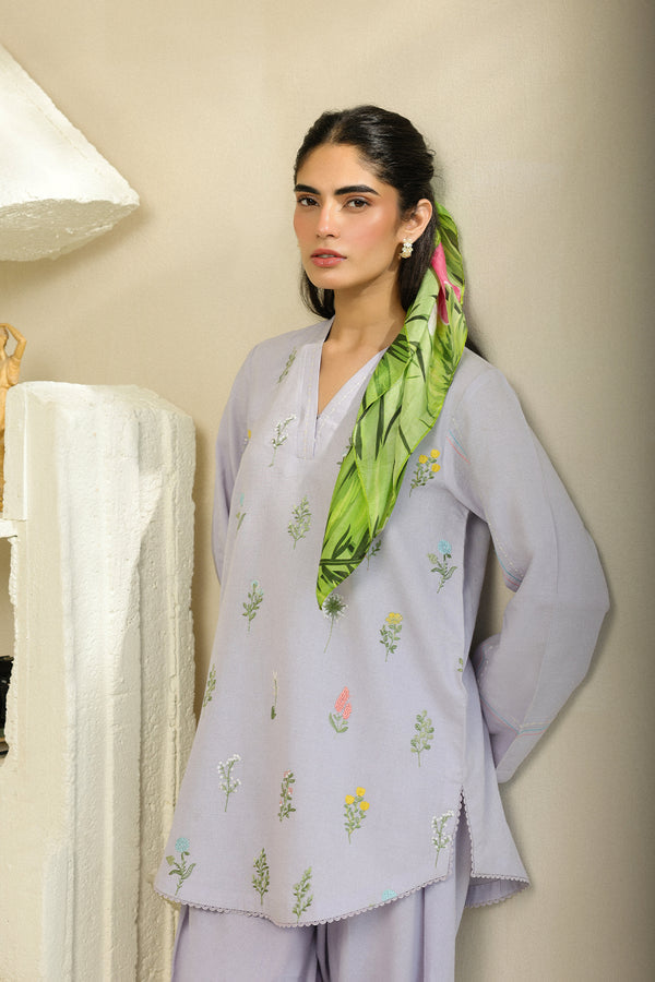 Sahar | Pre Essential Emb Edit | Iris Glow - Pakistani Designer Dress - by Sahar - Type : Ladies Clothes - 100% Original at Saira Sultan