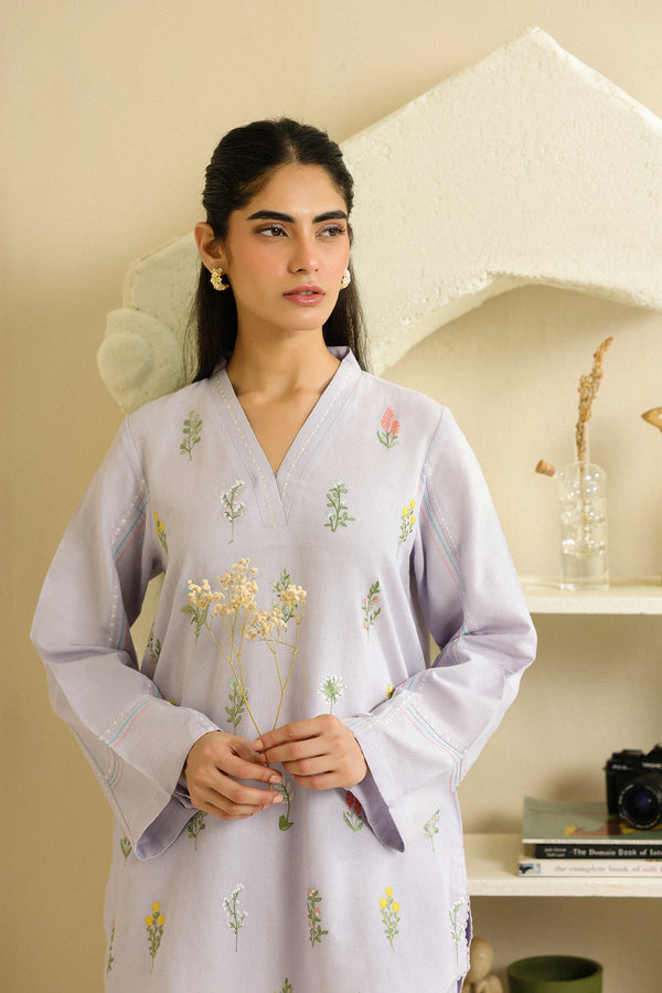 Sahar | Pre Essential Emb Edit | Iris Glow - Pakistani Designer Dress - by Sahar - Type : Ladies Clothes - 100% Original at Saira Sultan