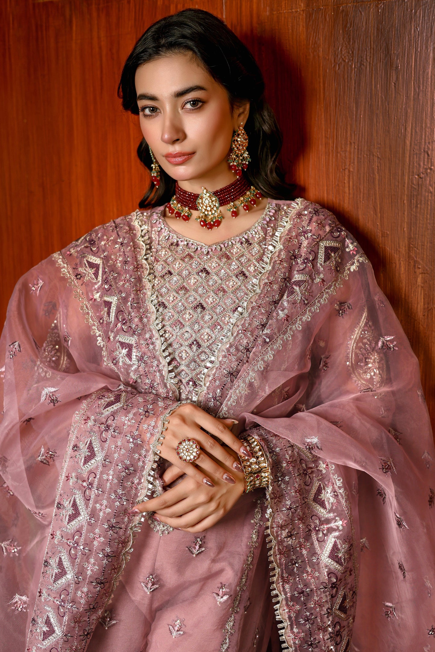 Imran Ramzan | Rubaru | Maahru - Pakistani Designer Dress - by Imran Ramzan | Type: Clothing - 100% Original at Saira Sultan
