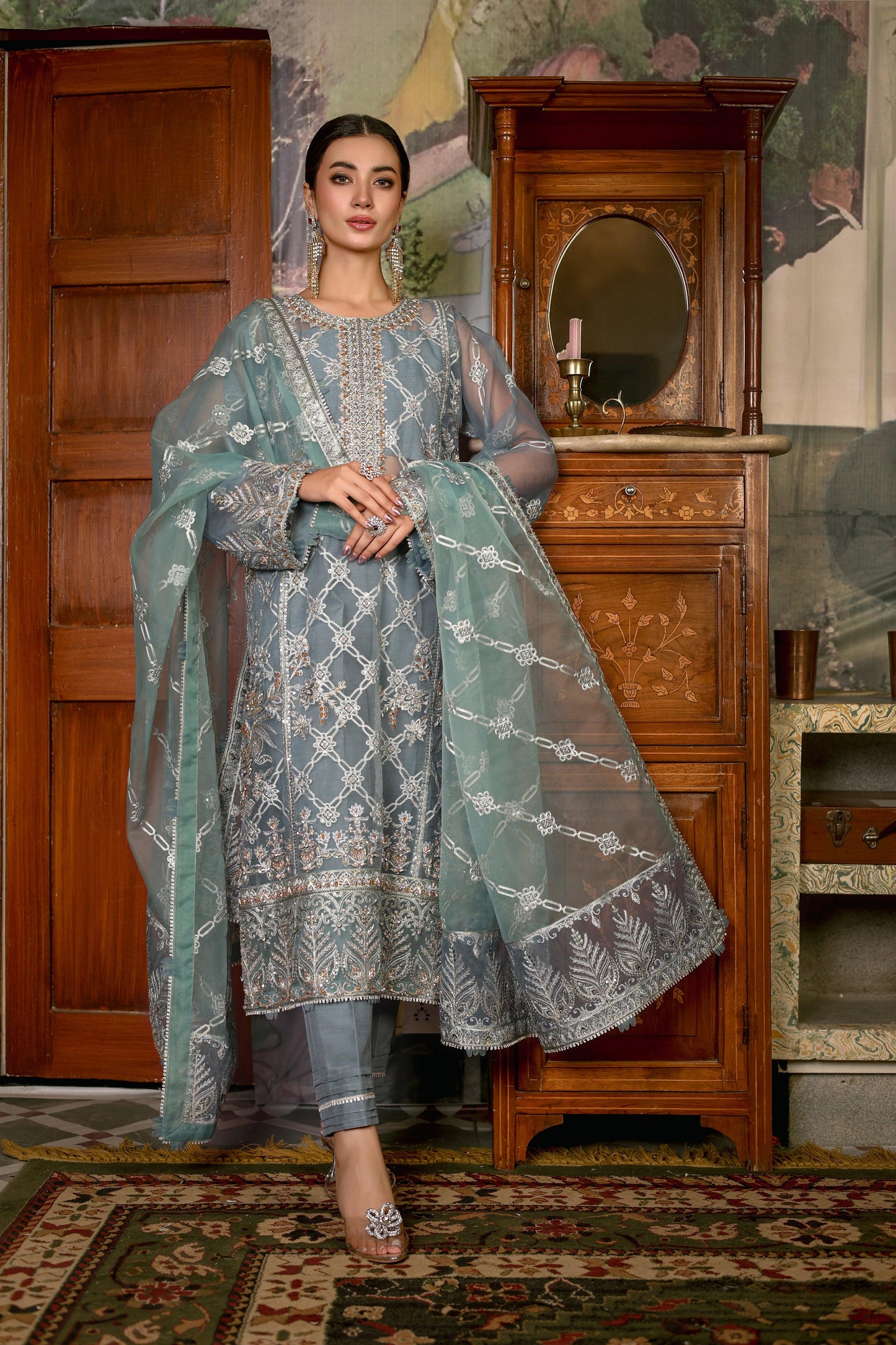 Imran Ramzan | Rubaru | Ghazal - Pakistani Designer Dress - by Imran Ramzan | Type: Clothing - 100% Original at Saira Sultan