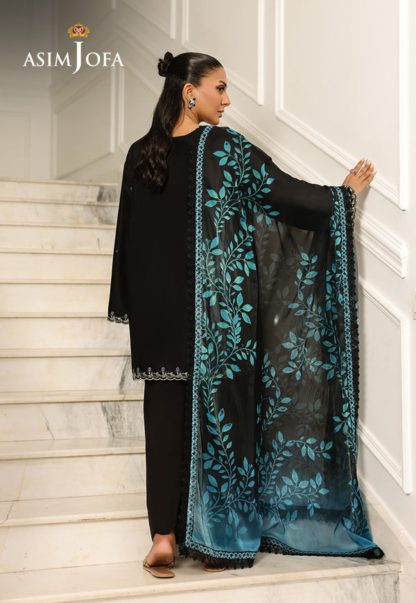 Asim Jofa | Summer Rhapsody | AJMCH-01 EMBROIDERED CAMBRIC - Pakistani Designer Dress - by Asim Jofa - Type : Ladies Clothes - 100% Original at Saira Sultan