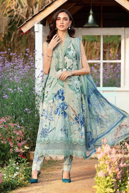 Maria B | M Prints 25 | MPT-2502-B XS Mint Green Lawn