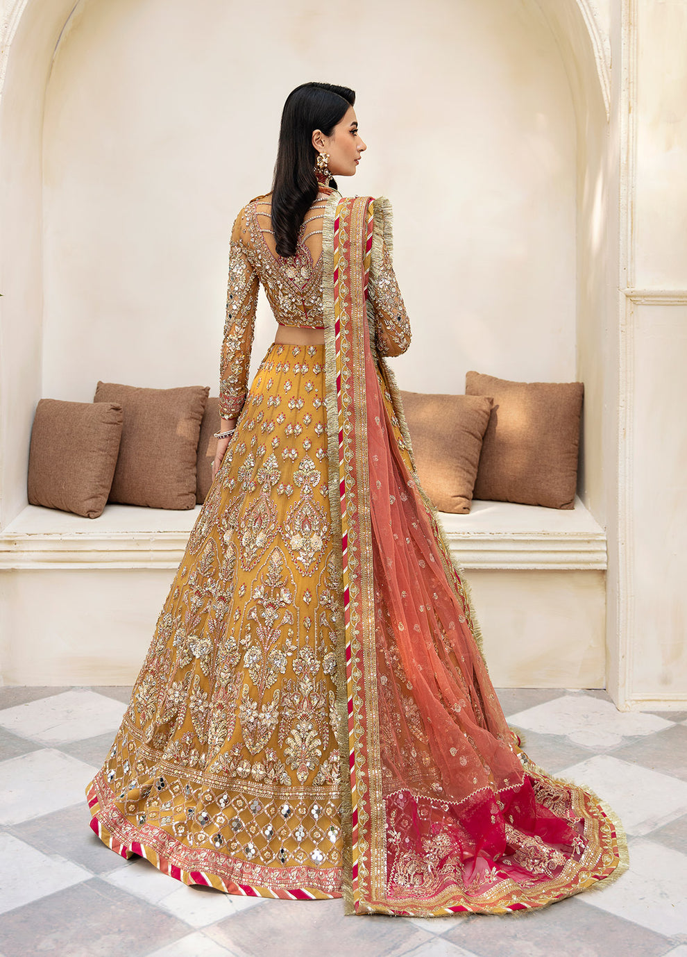 Gulaal | Wedding Formals | Miraas GL-WS-23V1-35 - Pakistani Designer Dress - by Gulaal | Type: Bridal - 100% Original at Saira Sultan
