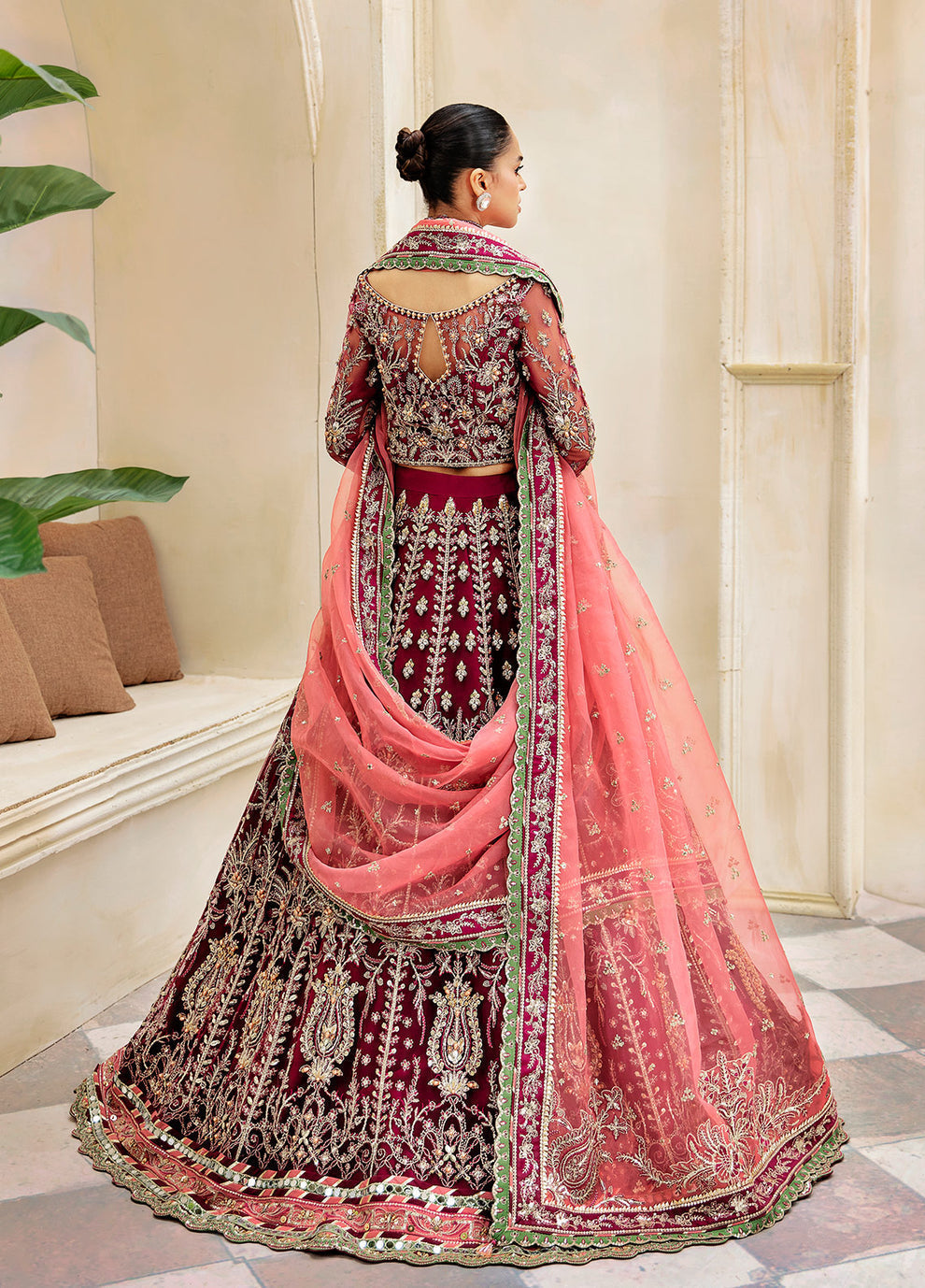 Gulaal | Wedding Formals | Ashmiza GL-WS-23V1-36 - Pakistani Designer Dress - by Gulaal | Type: Bridal - 100% Original at Saira Sultan