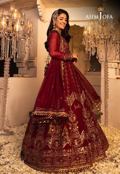 Asim Jofa | Shehnai Festive Collection | AJSH-16 - Pakistani Designer Dress - by Asim Jofa | Type: Bridal - 100% Original at Saira Sultan