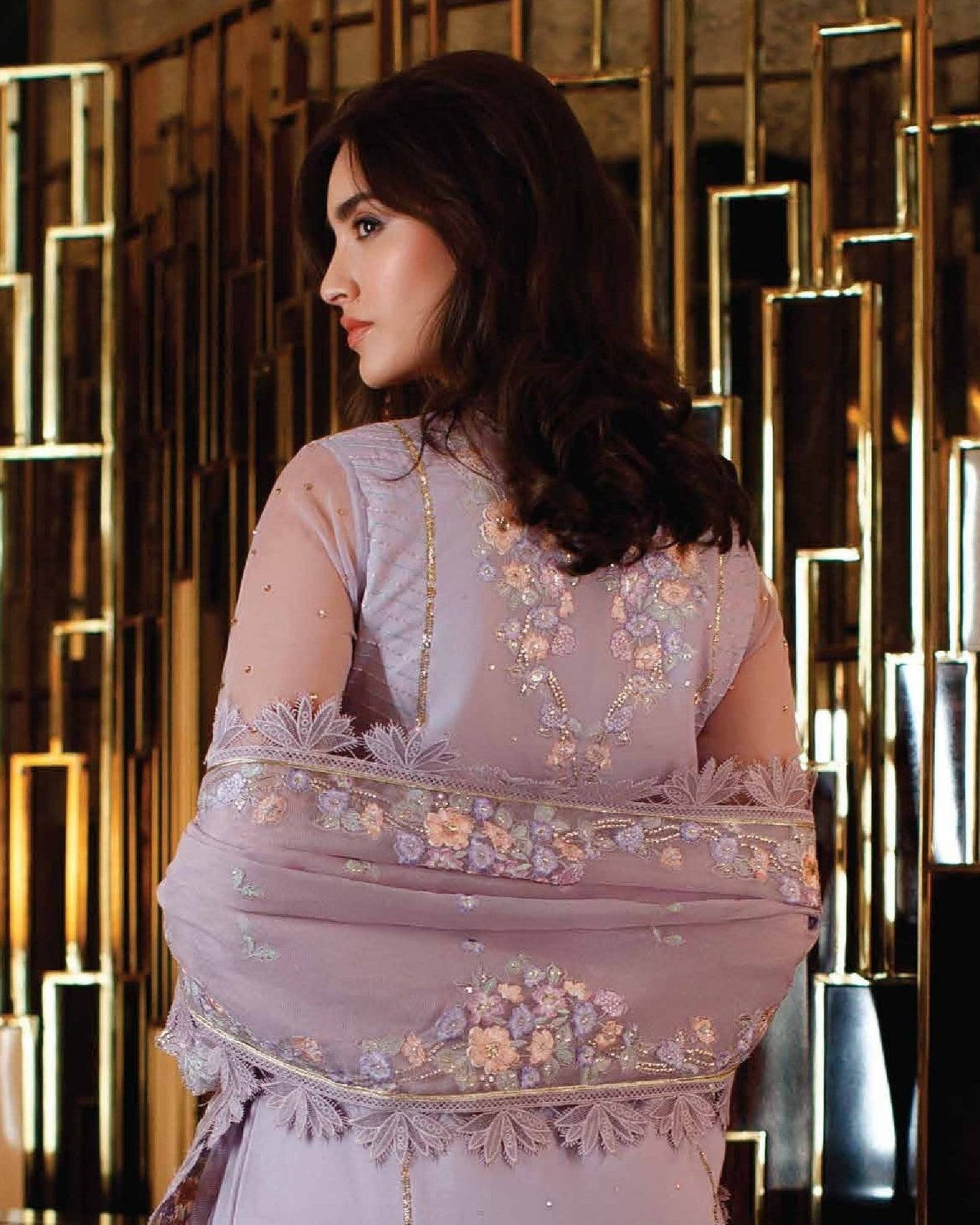 Mushq | Astoria Festive Lawn | D-03 BLAIR - Pakistani Designer Dress - by Mushq | Type: Luxury - 100% Original at Saira Sultan