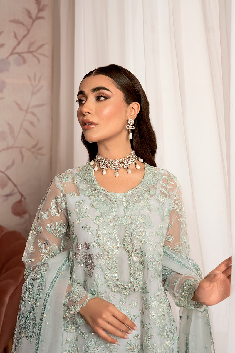 Cross Stitch | Wedding Collection 24 | MAH-JABEEN - Pakistani Designer Dress - by Cross Stitch | Type: Formal - 100% Original at Saira Sultan