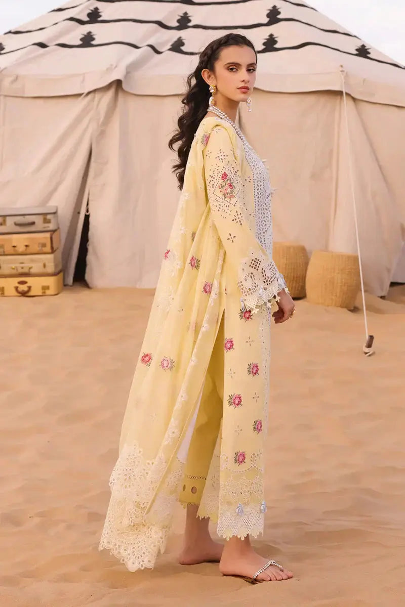 Qalamkar | Chikankari Eid Edit 24 | KM-01 NIAMH - Pakistani Designer Dress - by Qalamkar | Type: Luxury - 100% Original at Saira Sultan
