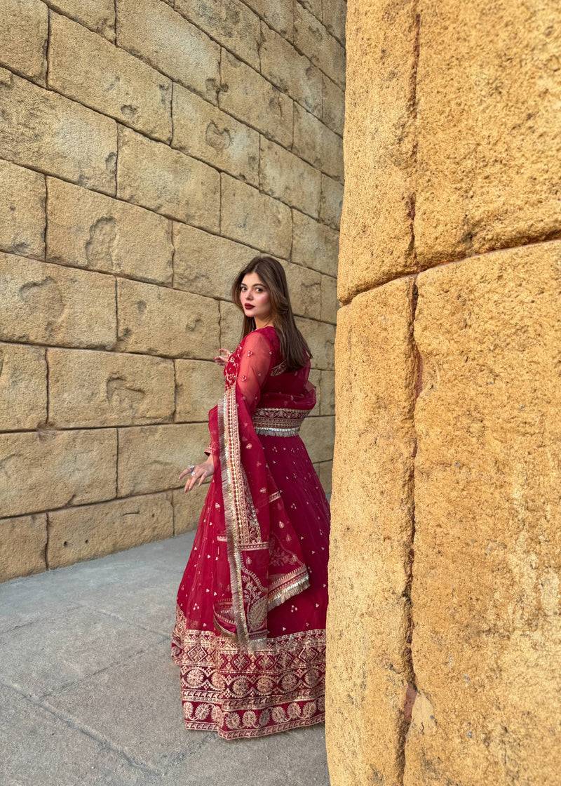 Daud Abbas | Formals Collection | Nazneen - Pakistani Designer Dress - by Daud Abbas | Type: Formal - 100% Original at Saira Sultan