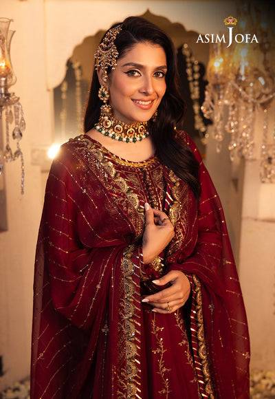Asim Jofa | Shehnai Festive Collection | AJSH-16 - Pakistani Designer Dress - by Asim Jofa | Type: Bridal - 100% Original at Saira Sultan