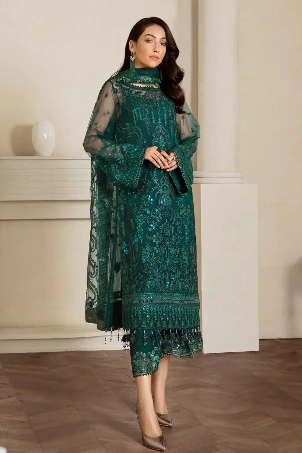 Baroque | Formals Collection | UF-33 - Pakistani Designer Dress - by Baroque | Type: Formal - 100% Original at Saira Sultan