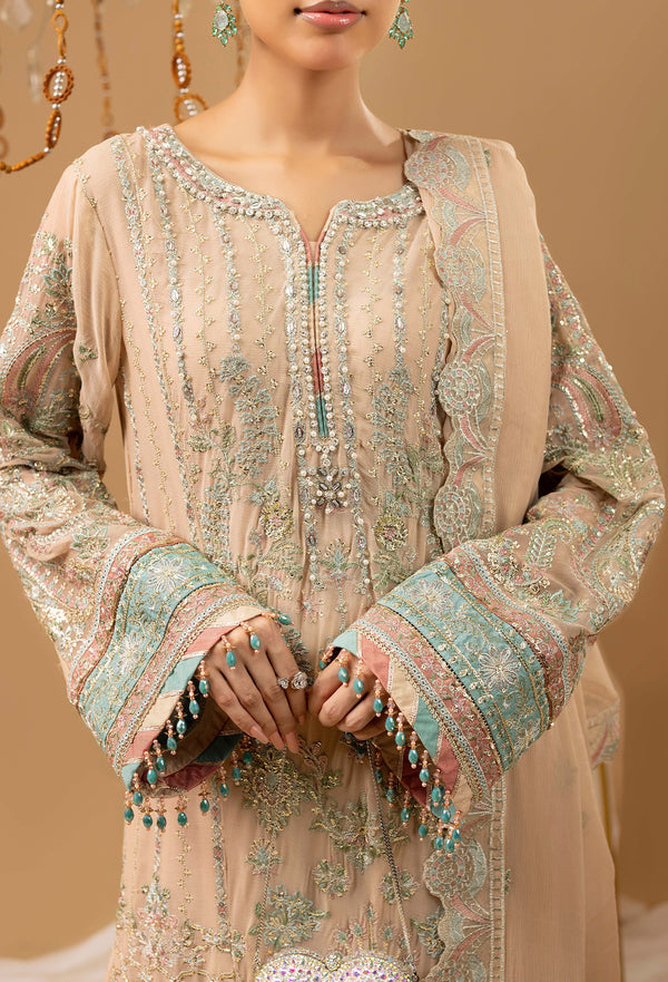 Adans Libas | Chiffon 25 | 7586 D - Pakistani Designer Dress - by Adans Libas - Type : Ladies Clothes - 100% Original at Saira Sultan