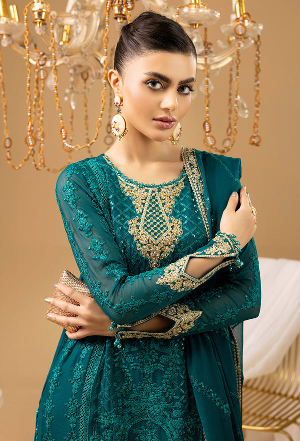 Adans Libas | Chiffon 25 | 7585 C - Pakistani Designer Dress - by Adans Libas - Type : Ladies Clothes - 100% Original at Saira Sultan