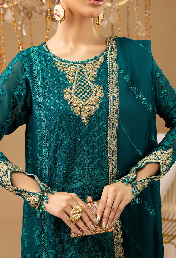 Adans Libas | Chiffon 25 | 7585 C - Pakistani Designer Dress - by Adans Libas - Type : Ladies Clothes - 100% Original at Saira Sultan