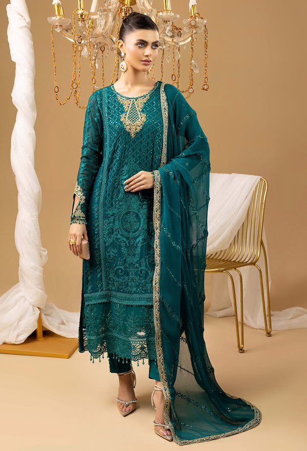 Adans Libas | Chiffon 25 | 7585 C - Pakistani Designer Dress - by Adans Libas - Type : Ladies Clothes - 100% Original at Saira Sultan