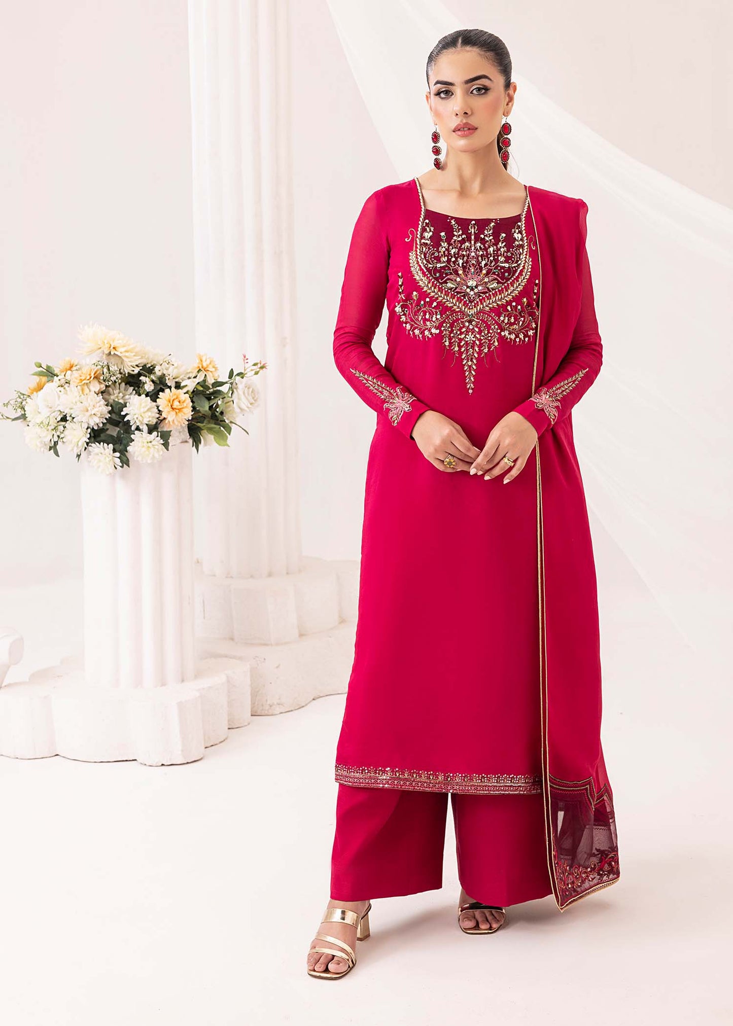 Jamnii | Silk Ivy | Muse - Pakistani Designer Dress - by Jamnii | Type: Ladies Clothes - 100% Original at Saira Sultan