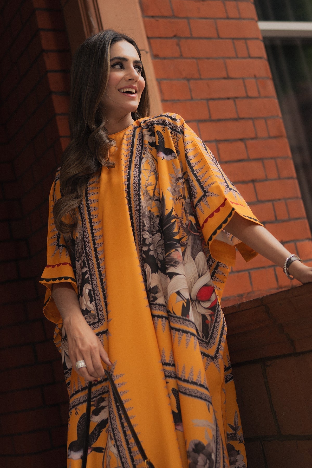Erum Khan I Kaftan Edit I Halo Haze - Pakistani Designer Dress - by Erum Khan - Type : Ladies Clothes - 100% Original at Saira Sultan