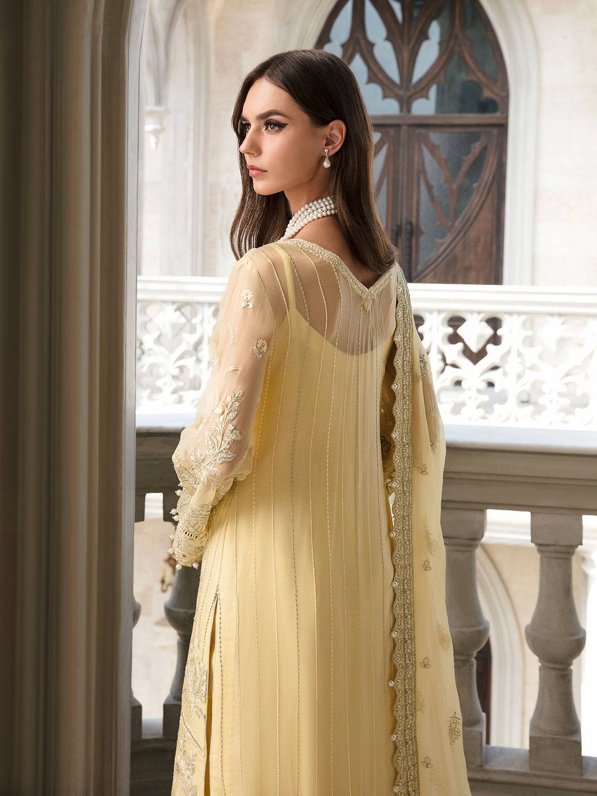 Gulaal | Embroidered Chiffon | SAHAR 04 - Pakistani Designer Dress - by Gulaal | Type: Formal - 100% Original at Saira Sultan