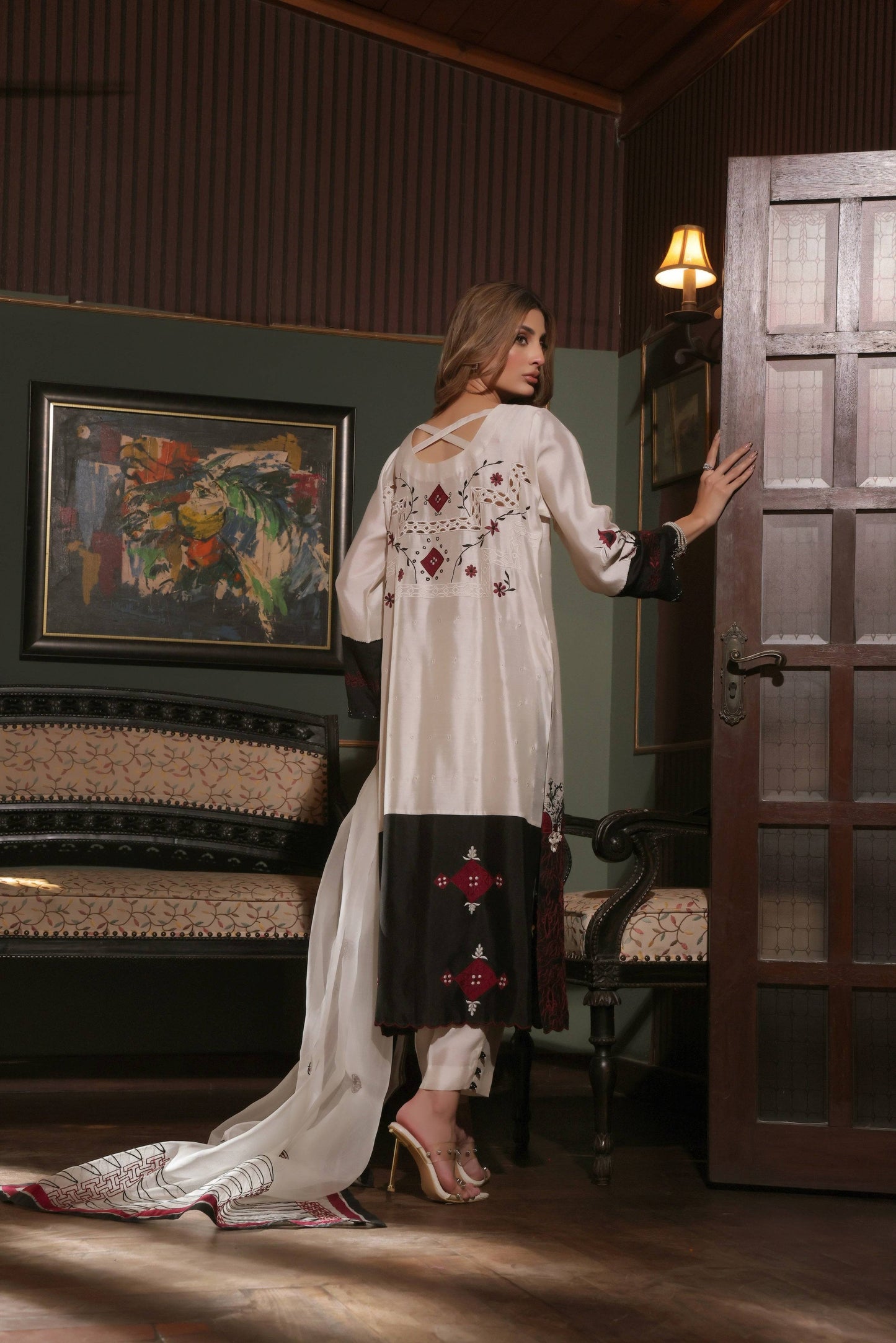 Mona Imran | Ezel Eid 25 |Zeba - Pakistani Designer Dress - by Mona Imran | Type: Ladies Clothes - 100% Original at Saira Sultan