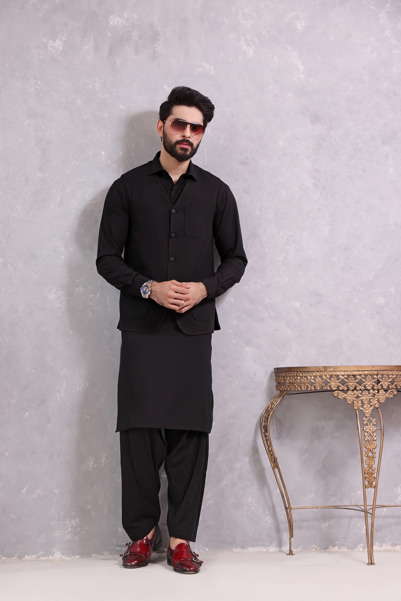 TGM | Men Fancy Wedding | Blacklead (3 Piece) Medium