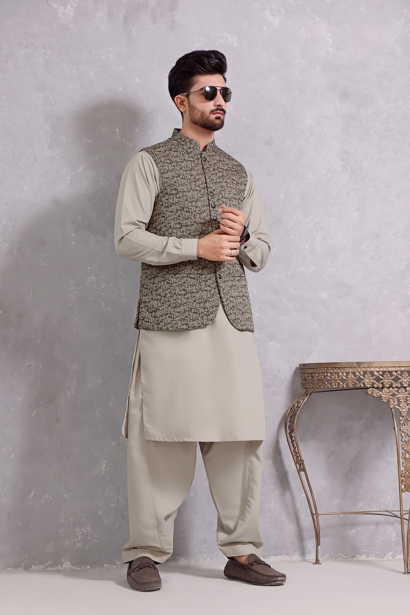 TGM | Men Fancy Wedding | Iceberg Green (3 Piece) Large