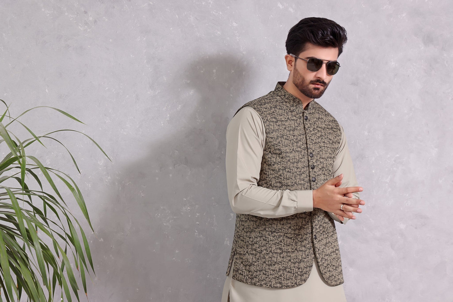 TGM | Men Fancy Wedding | Iceberg Green (3 Piece) Medium