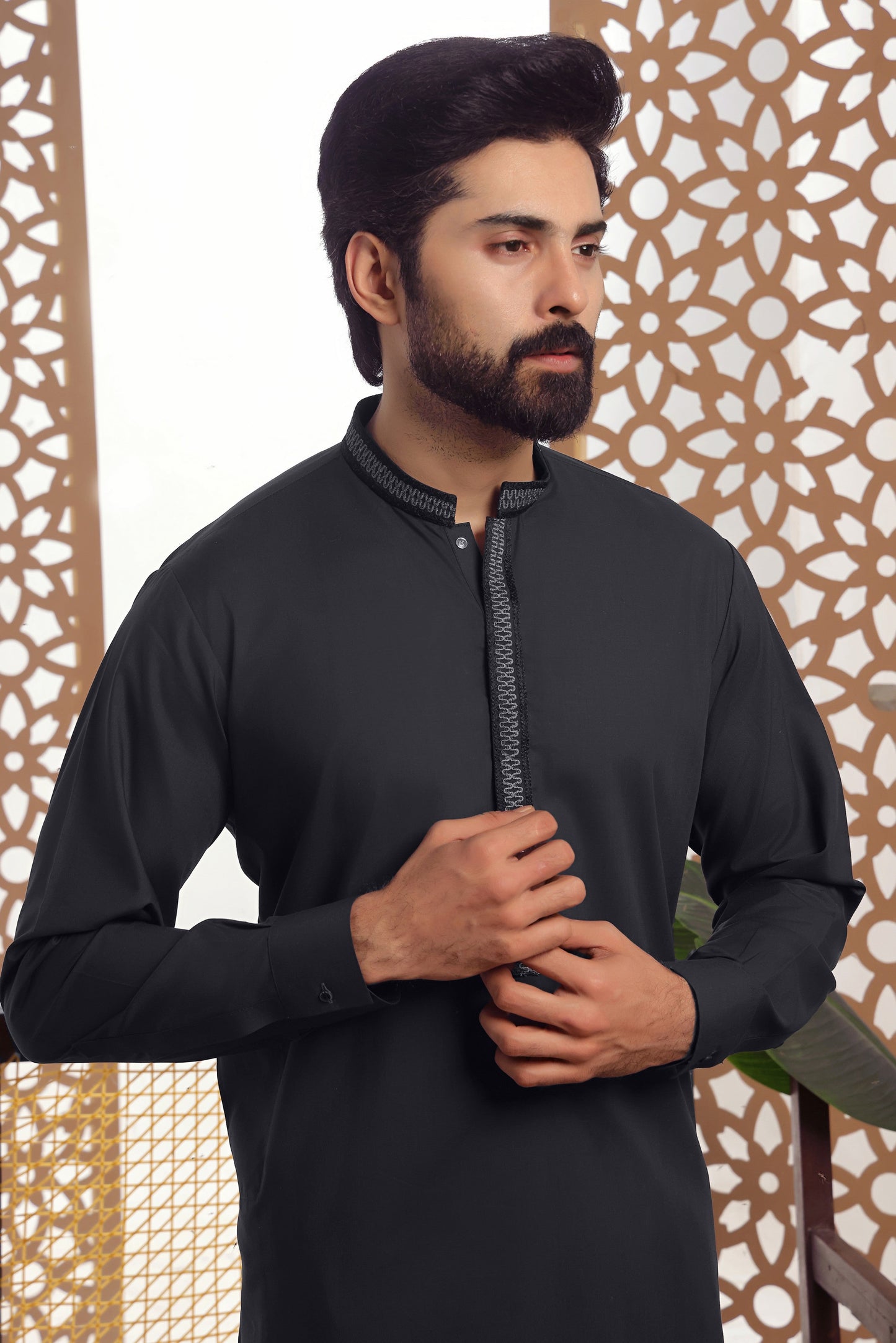 TGM | Men Fancy Wedding | Pixel Grey (3 Piece)