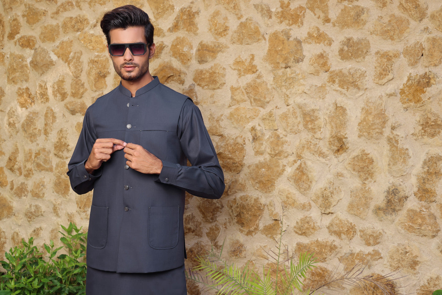 TGM | Men Fancy Wedding | Starlit Blue (3 Piece)