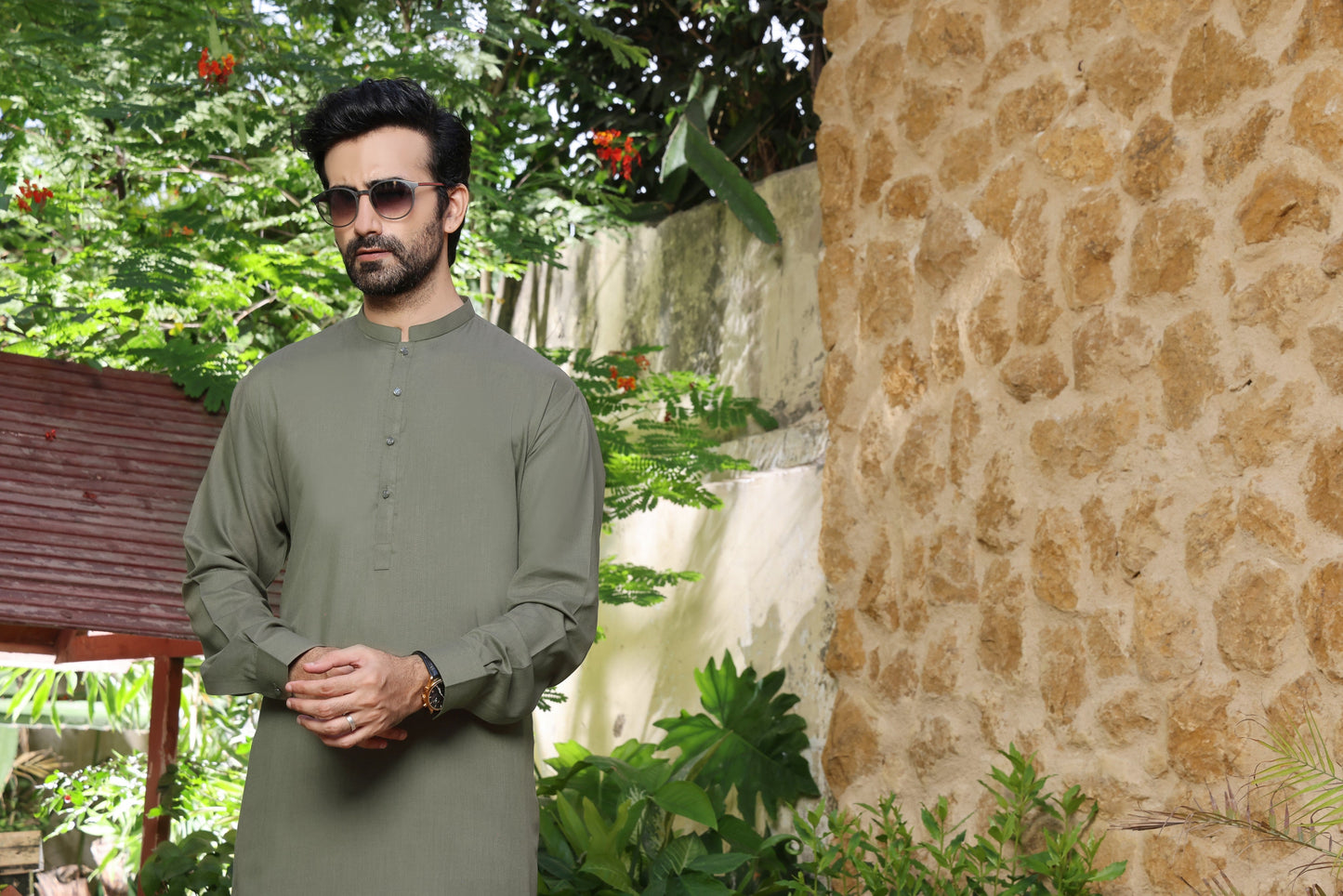 TGM | Men Fancy Wedding | Sapphire Green (3 Piece)