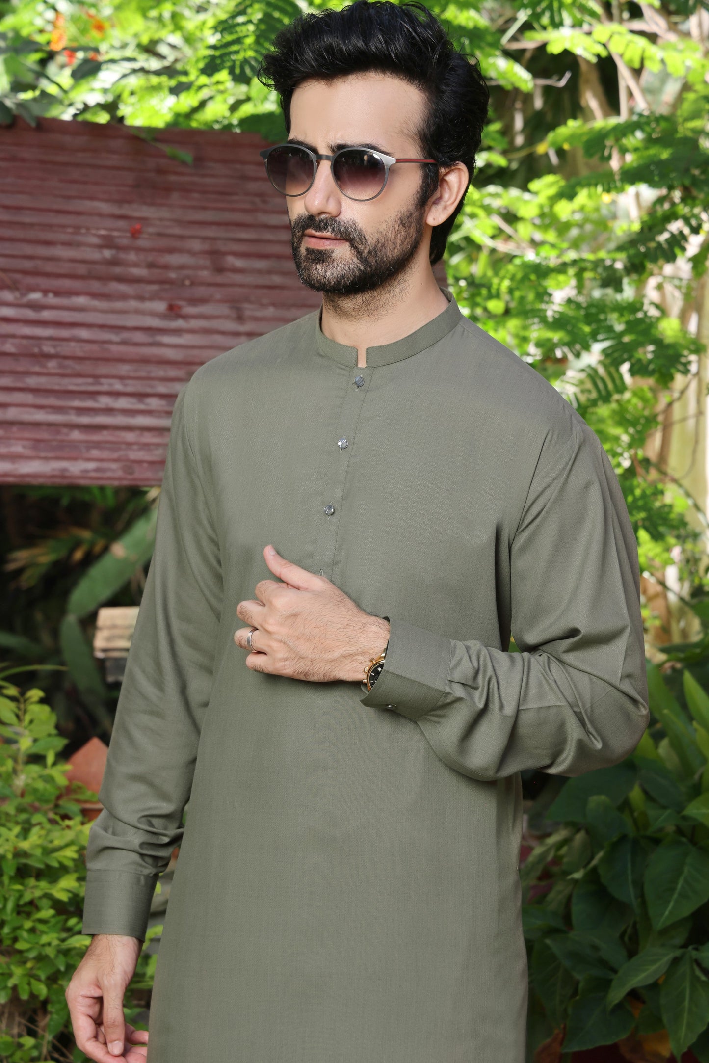 TGM | Men Fancy Wedding | Sapphire Green (3 Piece)