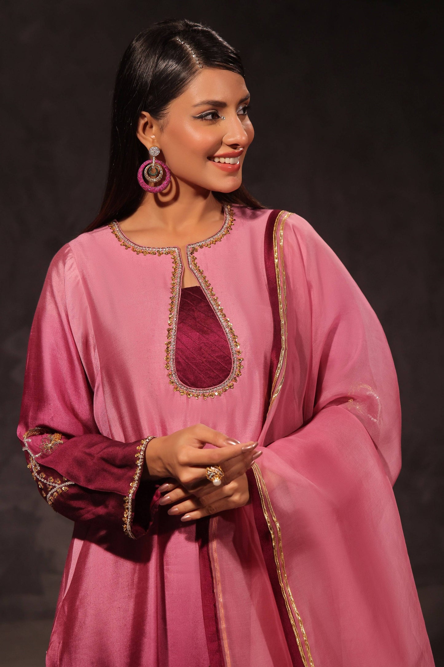 Mona Imran | Ezel Eid 25 |Maahru - Pakistani Designer Dress - by Mona Imran | Type: Ladies Clothes - 100% Original at Saira Sultan