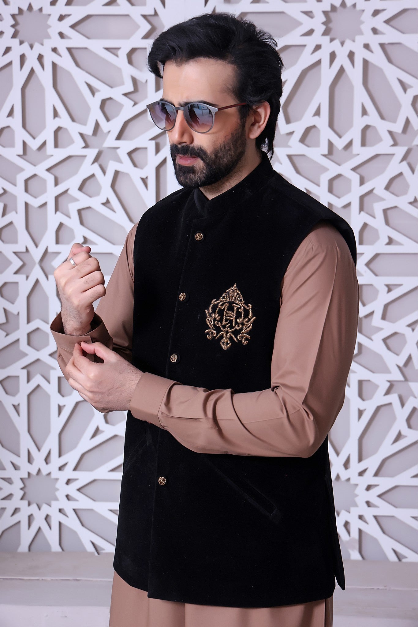 TGM | Men Fancy Wedding | Basalt Black (3 Piece) X-Large