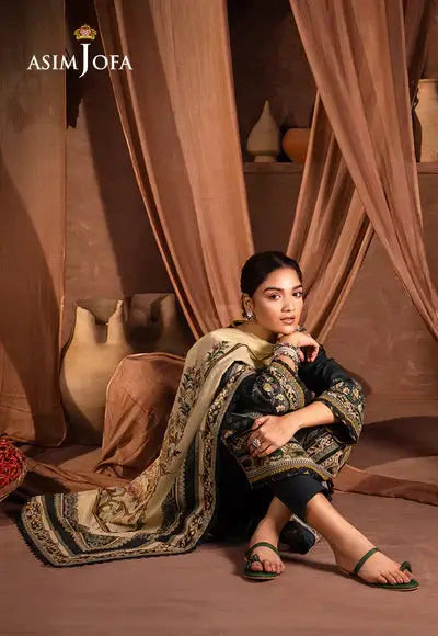 Asim Jofa | Prints Essentials | AJUB-13 - Pakistani Designer Dress - by Asim Jofa | Type: Luxury - 100% Original at Saira Sultan