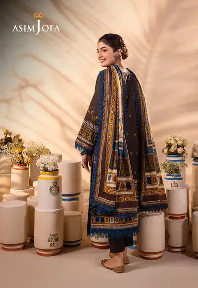Asim Jofa | Prints Essentials | AJUB-18 - Pakistani Designer Dress - by Asim Jofa | Type: Luxury - 100% Original at Saira Sultan