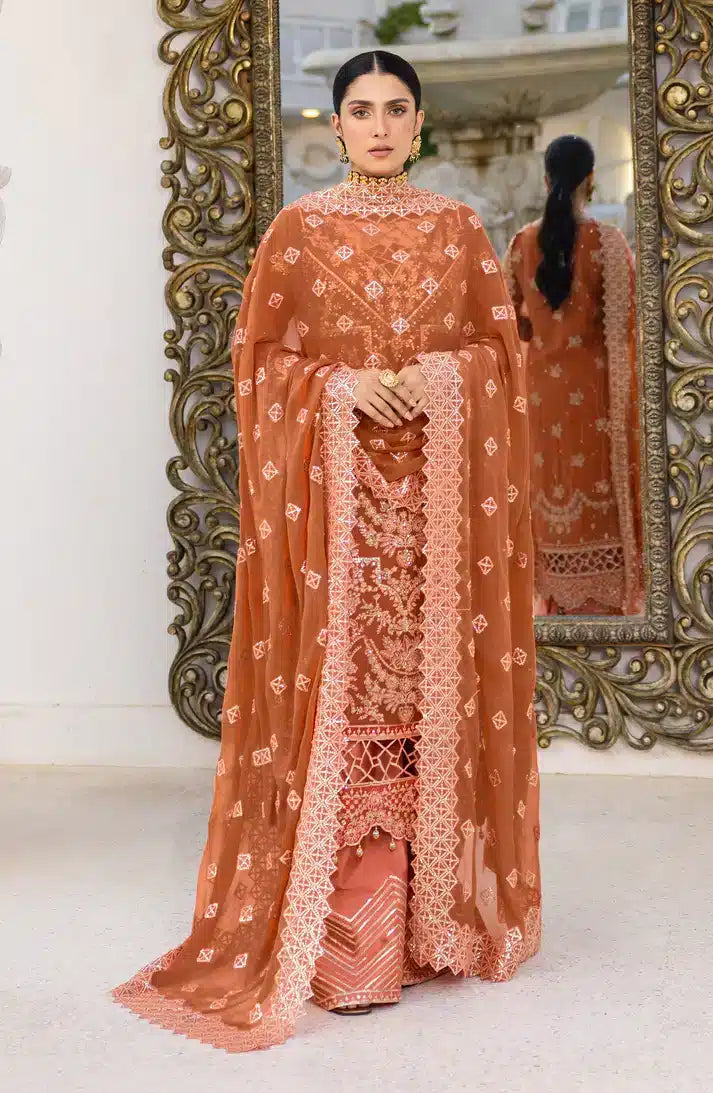 Emaan Adeel | Zimal Luxury Formals 23 | ZM 09 GULAAL - Pakistani Designer Dress - by Emaan Adeel | Type: Formal - 100% Original at Saira Sultan