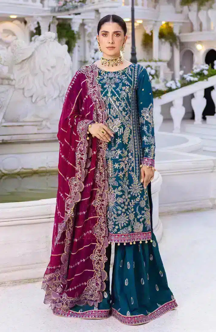 Emaan Adeel | Zimal Luxury Formals 23 | ZM 06 RUMESAH - Pakistani Designer Dress - by Emaan Adeel | Type: Formal - 100% Original at Saira Sultan
