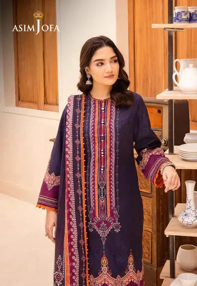 Asim Jofa | Prints Essentials | AJUB-09 - Pakistani Designer Dress - by Asim Jofa | Type: Luxury - 100% Original at Saira Sultan