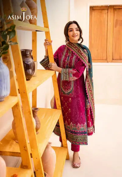 Asim Jofa | Prints Essentials | AJUB-05 - Pakistani Designer Dress - by Asim Jofa | Type: Luxury - 100% Original at Saira Sultan