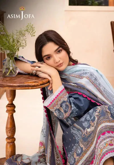 Asim Jofa | Prints Essentials | AJUB-14 - Pakistani Designer Dress - by Asim Jofa | Type: Luxury - 100% Original at Saira Sultan
