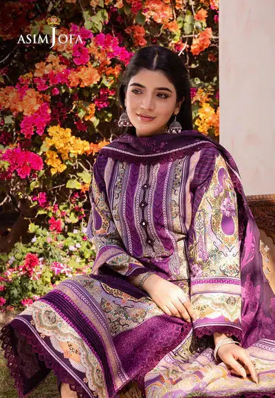 Asim Jofa | Prints Essentials | AJUB-10 - Pakistani Designer Dress - by Asim Jofa | Type: Luxury - 100% Original at Saira Sultan