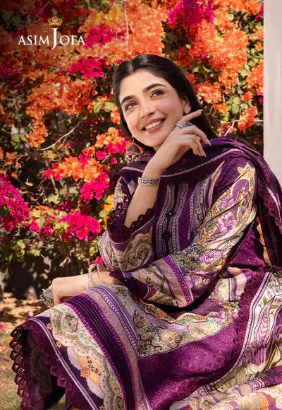 Asim Jofa | Prints Essentials | AJUB-10 - Pakistani Designer Dress - by Asim Jofa | Type: Luxury - 100% Original at Saira Sultan