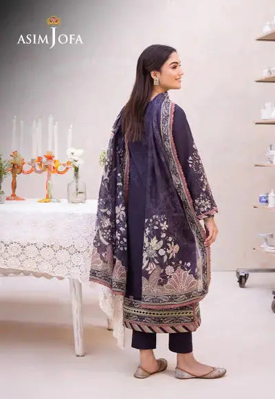 Asim Jofa | Prints Essentials | AJUB-08 - Pakistani Designer Dress - by Asim Jofa | Type: Luxury - 100% Original at Saira Sultan